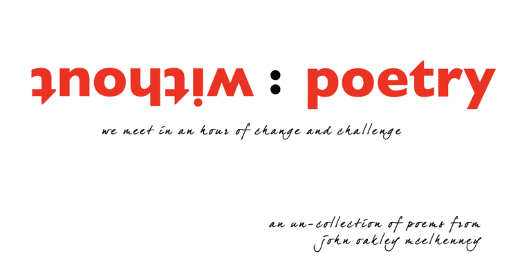 Read more about the article without : poetry (an un-poetry collection)